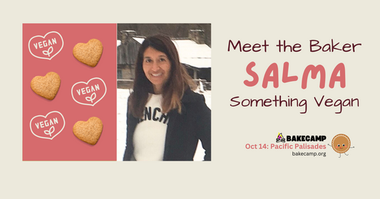 Salma's Vegan Cookies at #BakeCamp LA