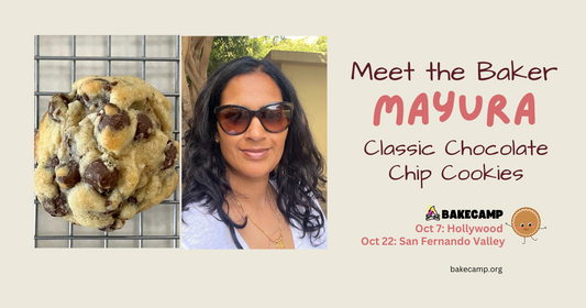 Mayura's Best-Ever Chocolate Chip Cookies at #BakeCamp LA