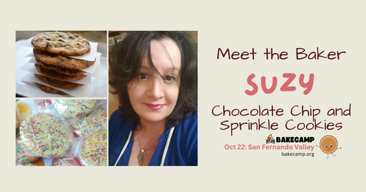 Suzy's Chocolate Chip and Sprinkle Cookies at #BakeCamp LA