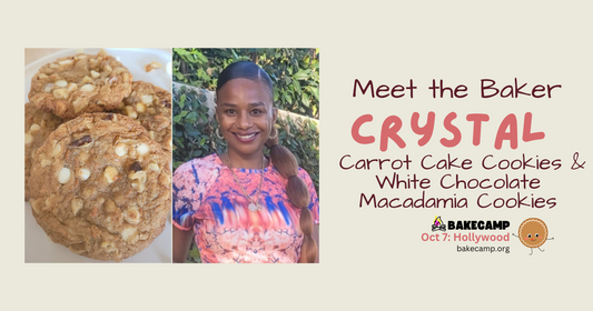 Crystal's Carrot Cake Cookies at #BakeCamp LA
