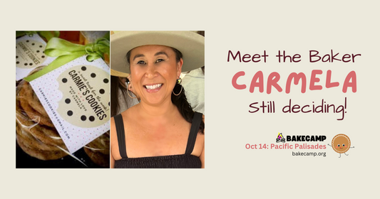 Carmela Baked with Love Cookies at #BakeCamp LA