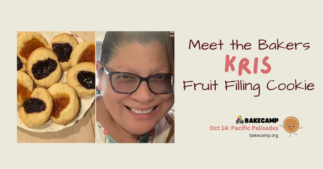 Kris' Fruit Filling Cookies at #BakeCamp LA
