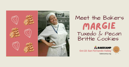 Mary's Tuxedo and Pecan Brittle Cookies at #BakeCamp LA