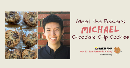 Michael's Chocolate Chip Cookies at #BakeCamp LA