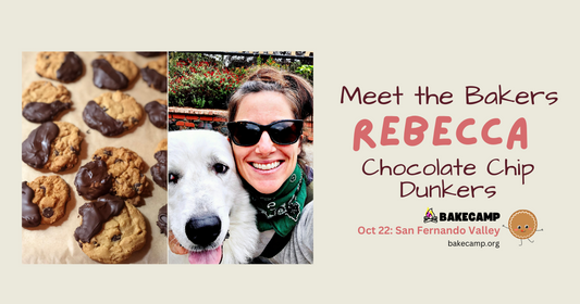 Rebecca's Chocolate Chip Dunkers at #BakeCamp LA