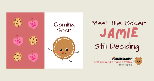 Jamie's Handmade, Small Batch Cookie Delights at #BakeCamp LA