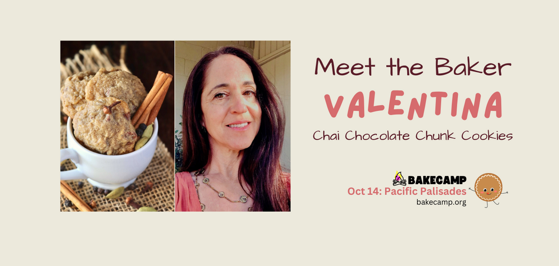 Meet the Baker Valentina Chia Chocolate Chunk Cookies