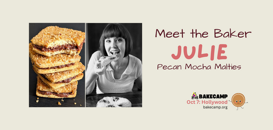 Meet the Baker - Julie Pecan Mocha Malties