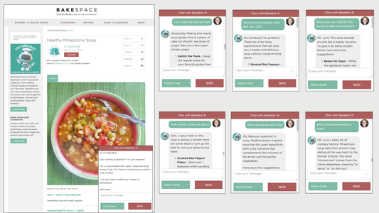 Recipe Remix: Instantly Customize Any BakeSpace Recipe with BakeBot!