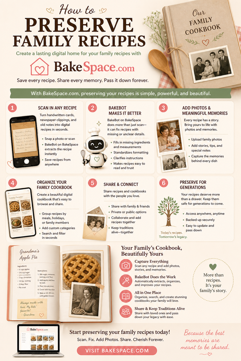 Create a family cookbook