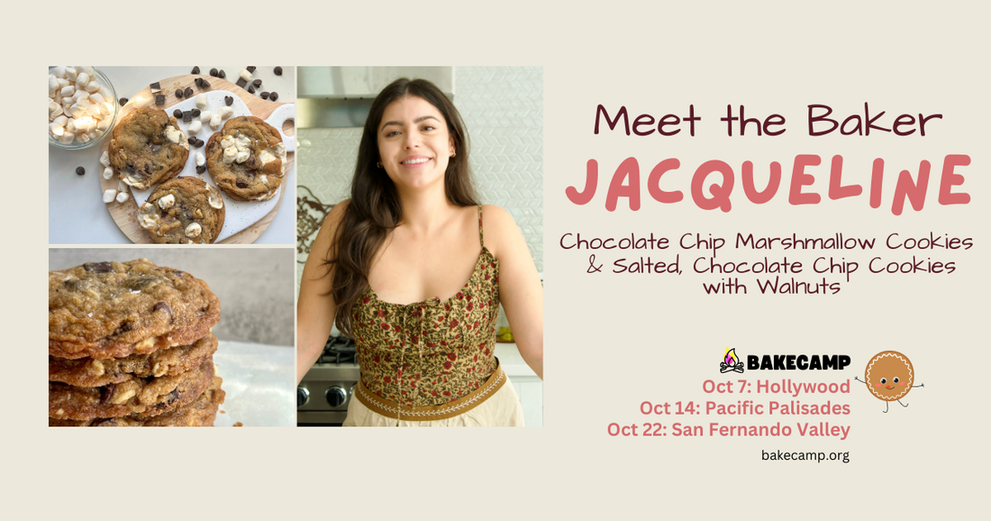 Jacqueline's Dairy-Free Chocolate Chip Cookie at #BakeCamp LA