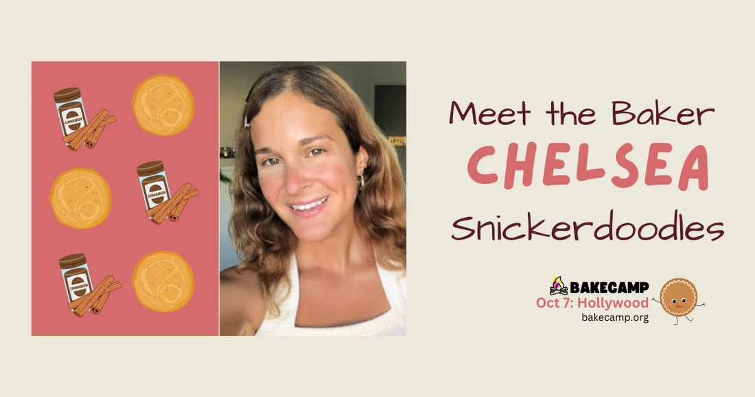 Chelsea's Delectable Snickerdoodles at #BakeCamp LA