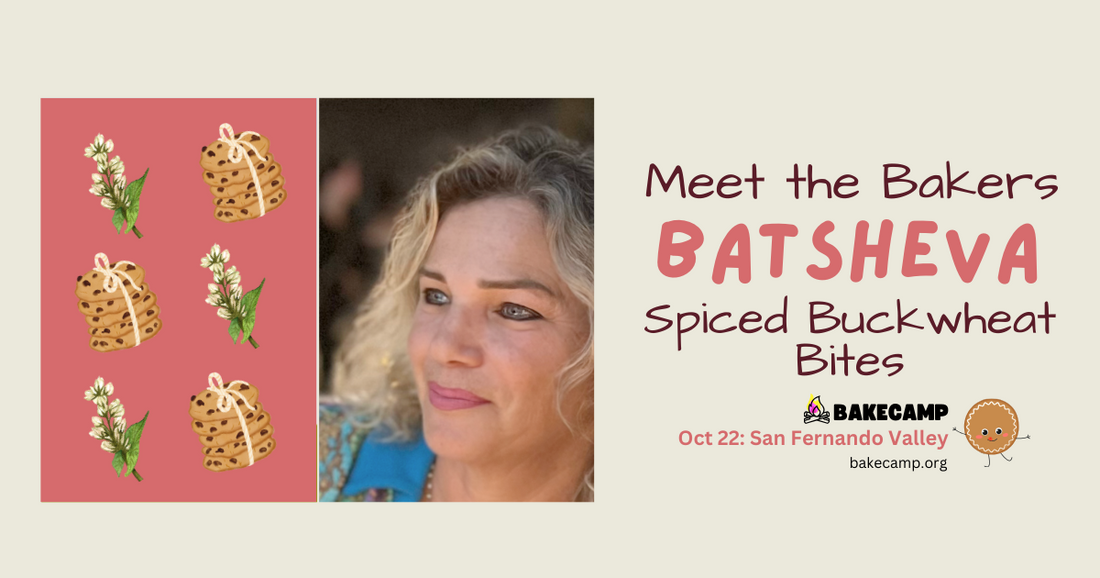 BatSheva's Spiced Buckwheat Bites at #BakeCamp LA