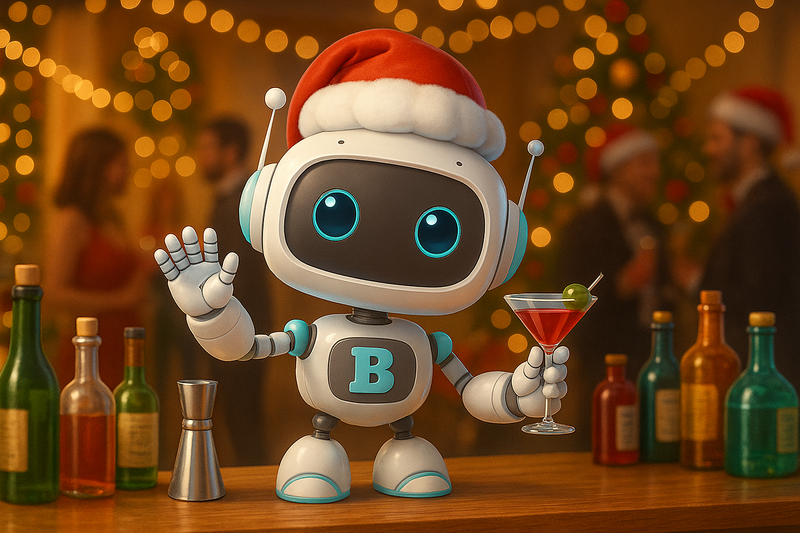 Stop Playing Bartender at Your Own Holiday Party (Let BakeBot Do It)