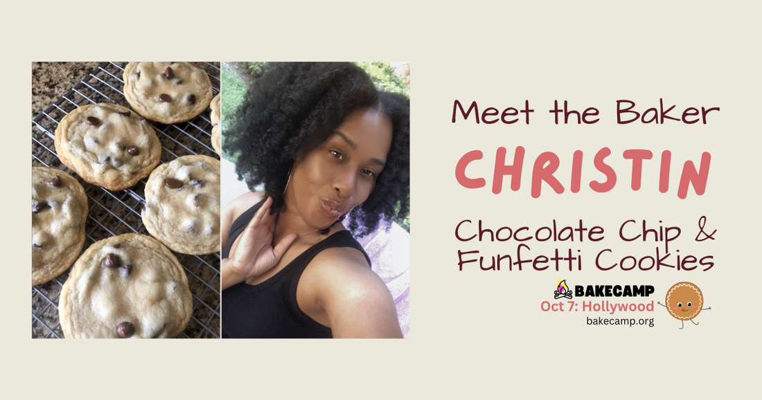 Christin's Chocolate Chip & Funfetti Cookies at #BakeCamp LA