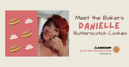 Danielle's Butterscotch Cookies at #BakeCamp LA