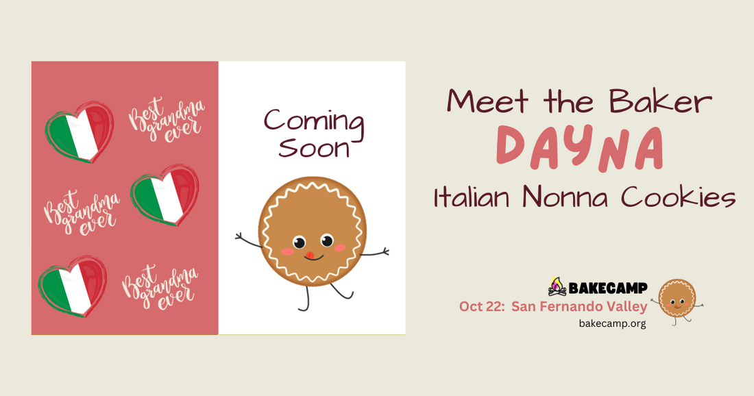 Dayna's Italian Nonna Cookies at #BakeCamp LA
