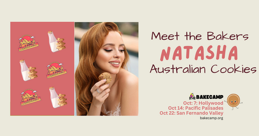 Natasha's Australian Cookies at #BakeCamp LA