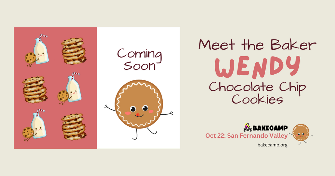 Wendy's Chocolate Chip Cookies at #BakeCamp LA