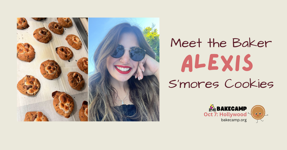 Alexis' Heavenly S’mores Cookies at #BakeCamp LA