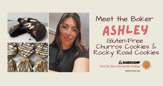 Ashley's Gluten-Free Churros and Rocky Road Cookies at #BakeCamp LA