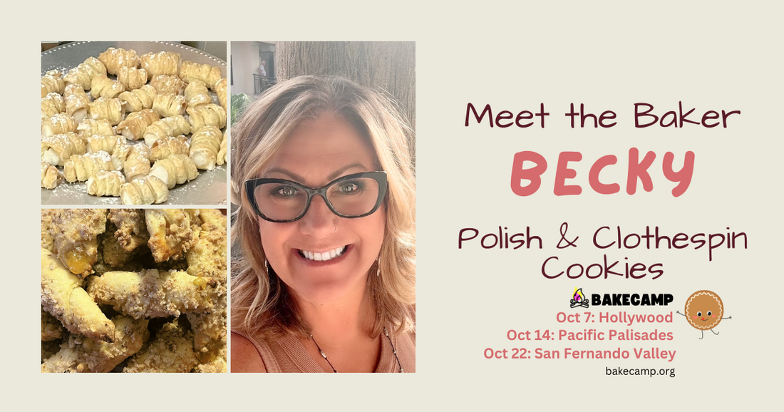Becky's Polish & Clothespin Cookies at #BakeCamp LA