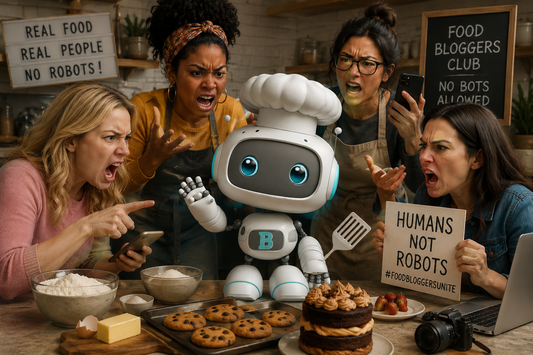 Hot take: The study that says home cooks prefer food blogs over AI? It just made me love AI more.