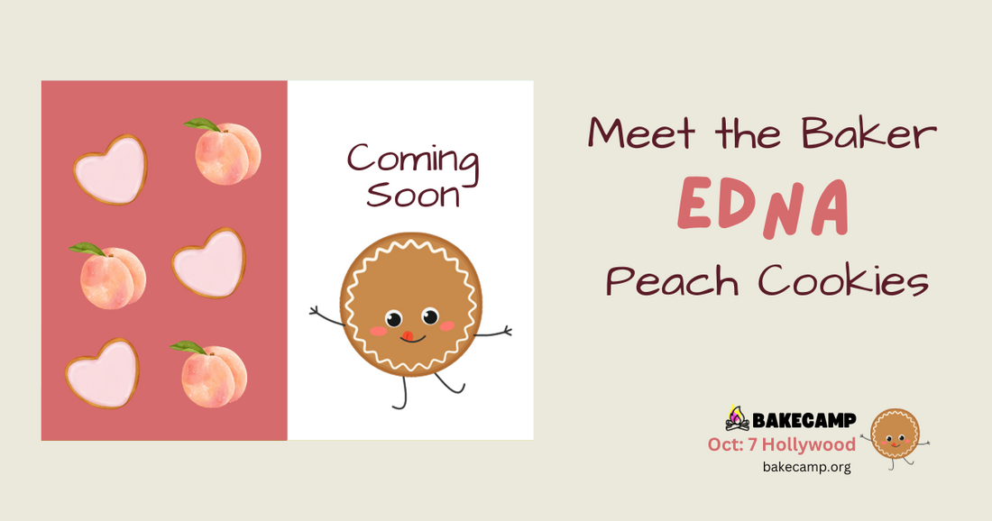 Edna's Peach Cookies at #BakeCamp LA