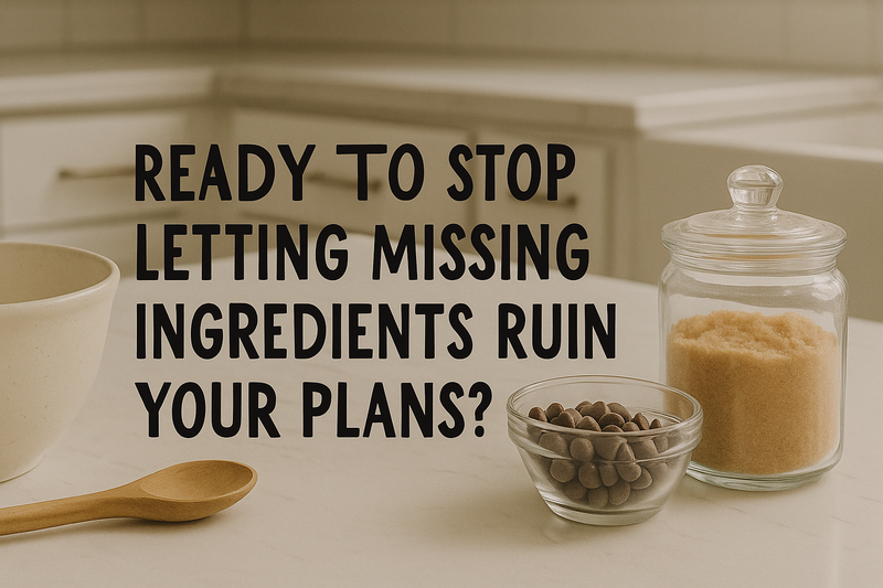 No Butter, No Eggs, No Problem: Why I Built an AI to Save Cookie Night