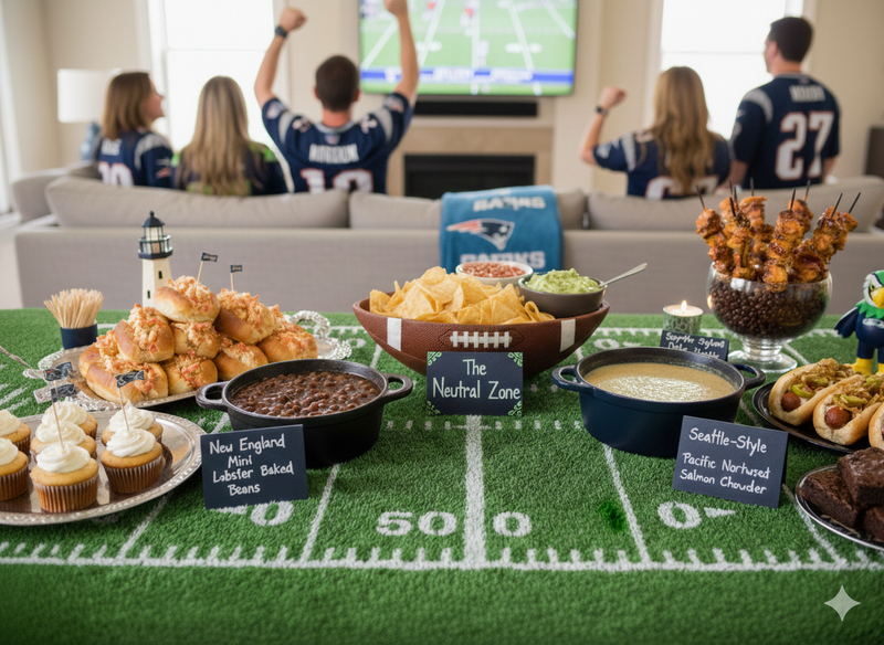 The Big Game Is Really a Food Fight: New England vs. Seattle