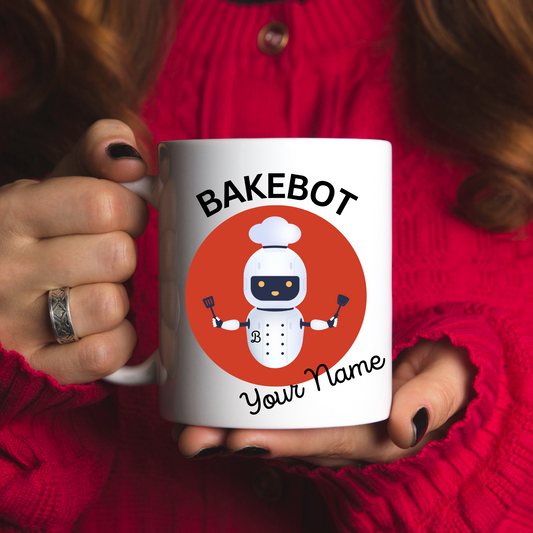 BakeBot Mug with Custom Name
