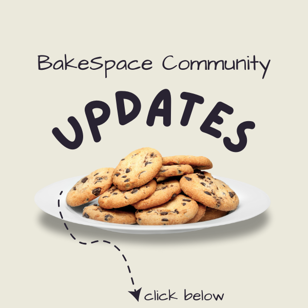bakespace community updates