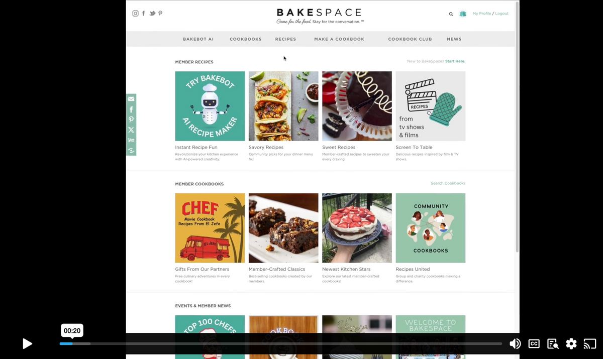 Bake Bot Machine BakeBot AI Recipe Maker – BakeSpace